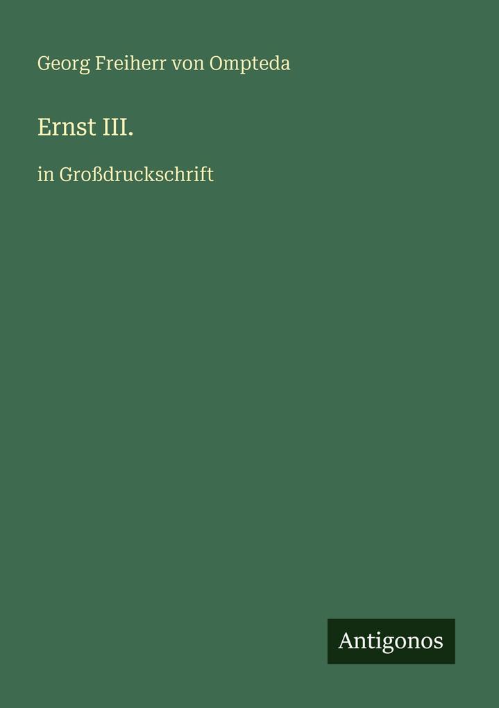 Ernst III.