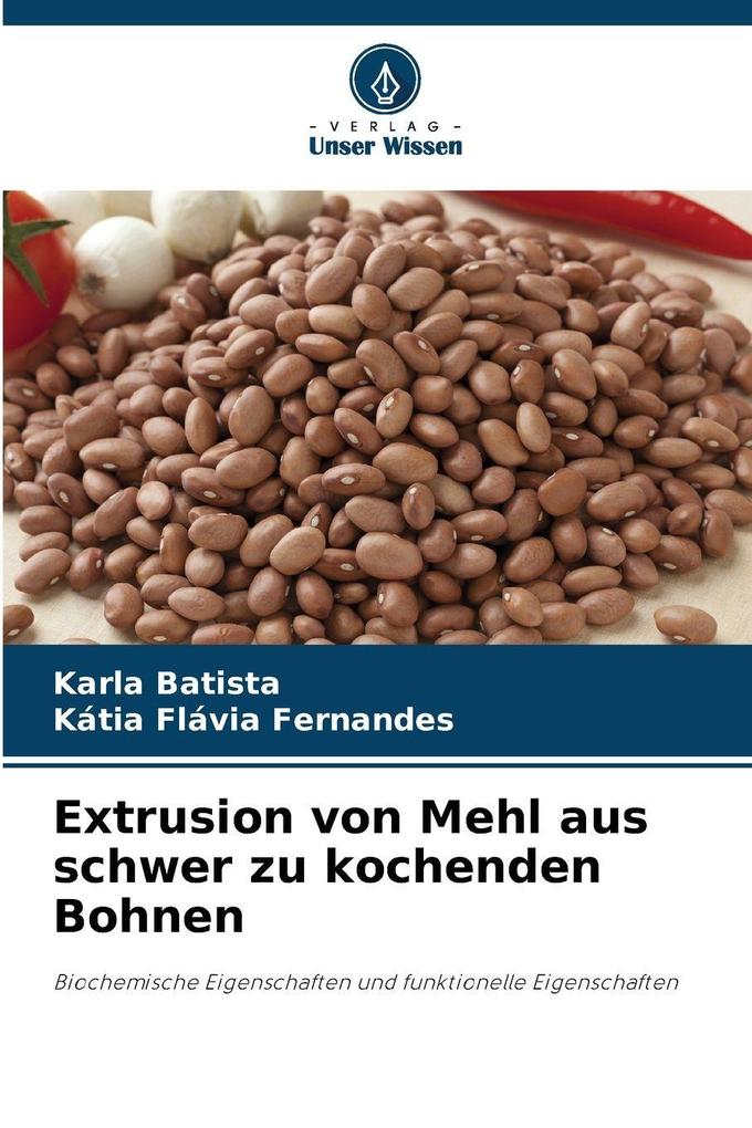 Extrusion von Mehl aus schwer zu kochenden Bohnen