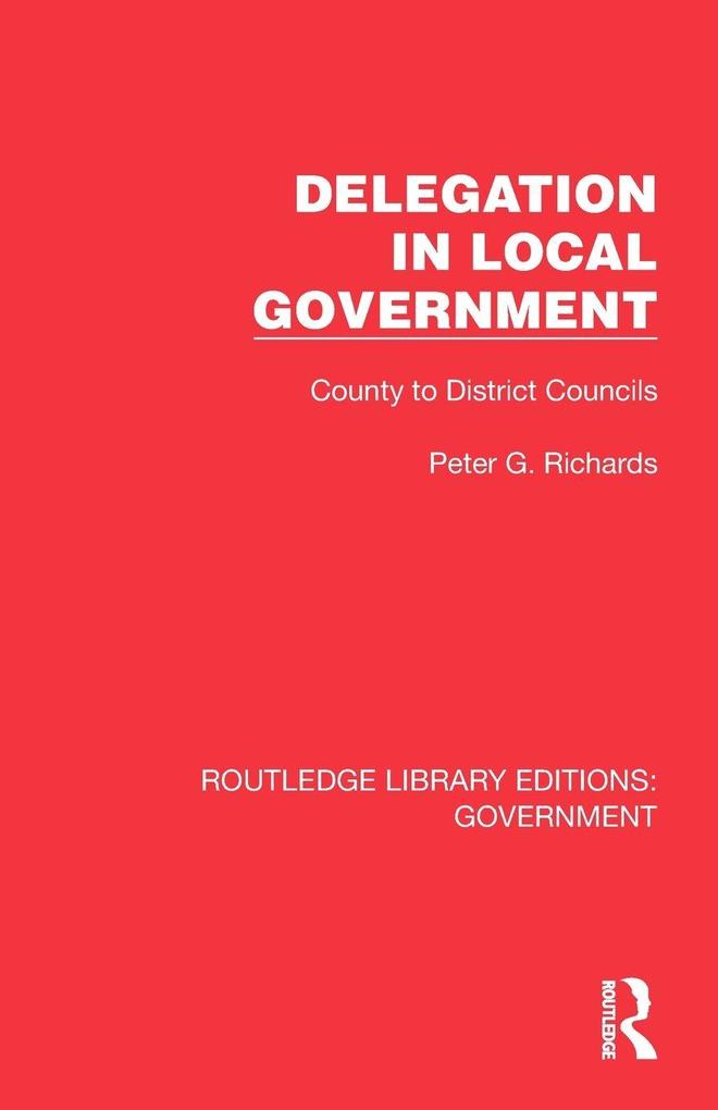 Delegation in Local Government