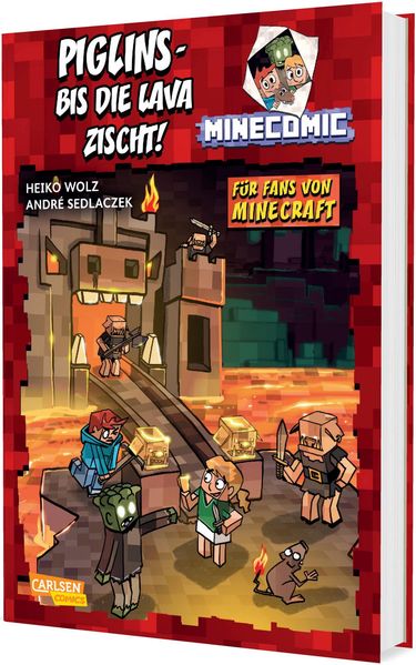 Piglins - bis die Lava zischt! - Für Fans von Minecraft