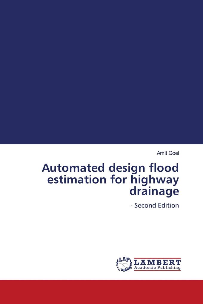 Automated design flood estimation for highway drainage