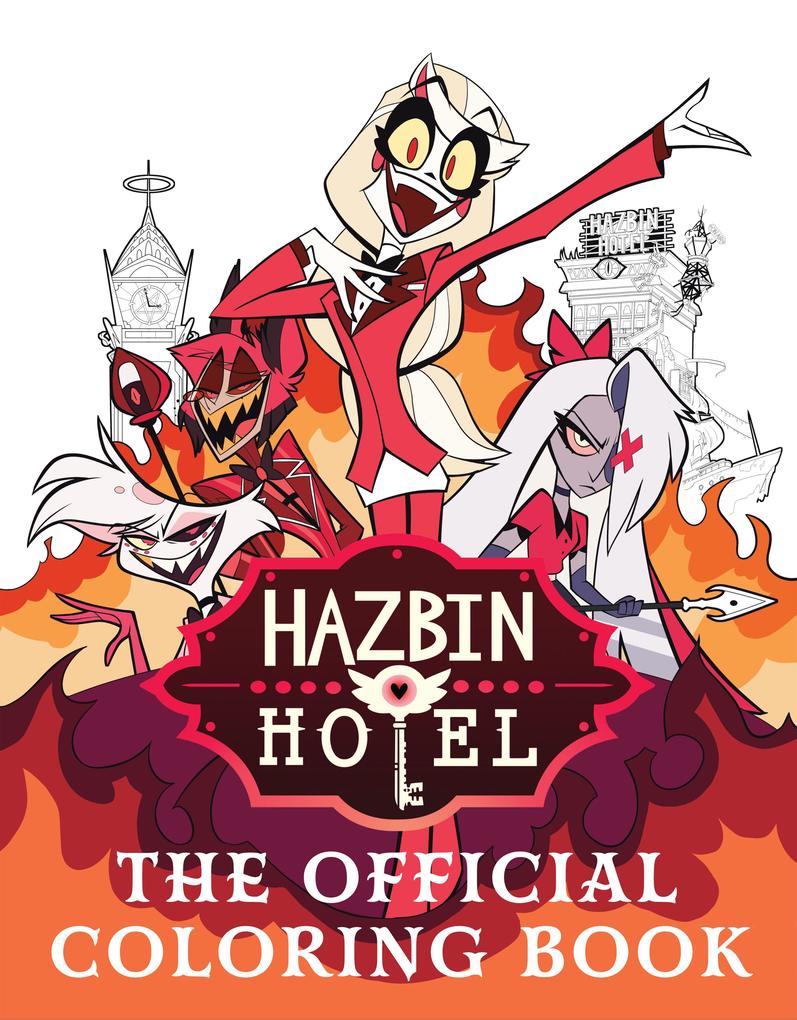 Insight Editions Hazbin Hotel, The Official Coloring Book