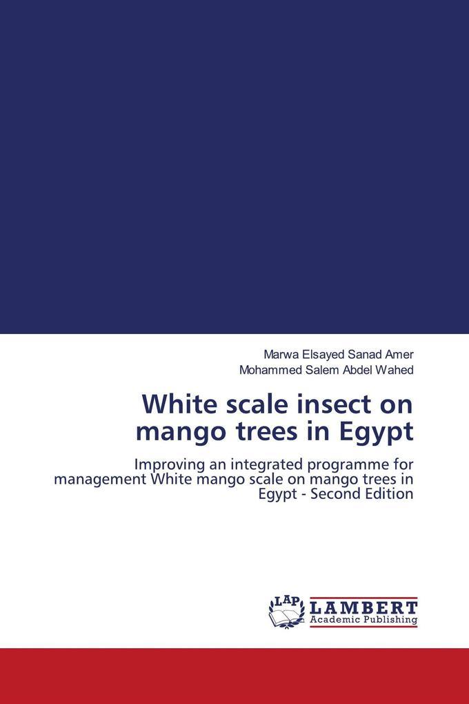 White scale insect on mango trees in Egypt