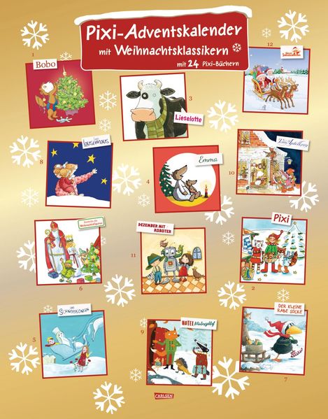 Pixi Adventskalender GOLD 2026