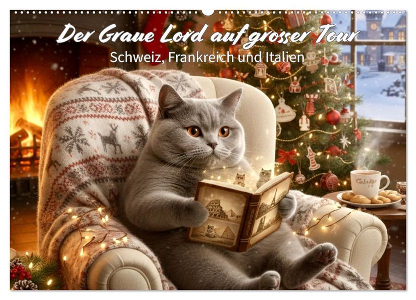 Der Graue Lord auf grosser Tour (Wandkalender 2026 DIN A2 quer) CALVENDO Monatskalender