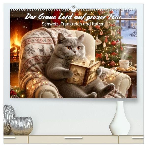 Der Graue Lord auf grosser Tour (hochwertiger Premium Wandkalender 2026 DIN A2 quer) Kunstdruck in Hochglanz