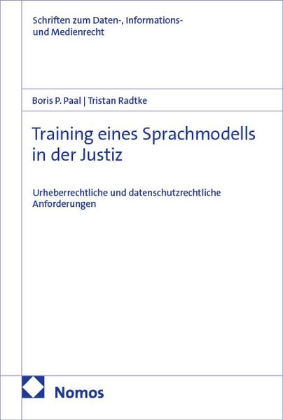 Training eines Sprachmodells in der Justiz
