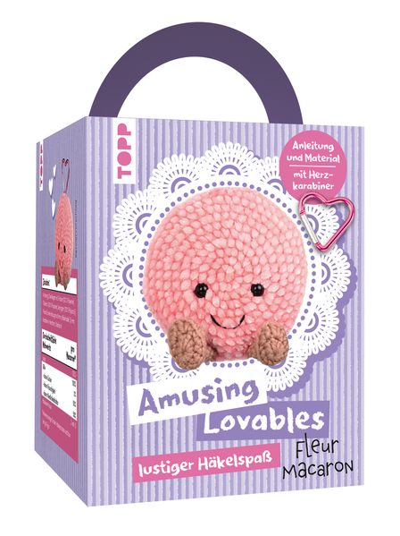 Amusing Lovables Häkelset Fleur Macaron
