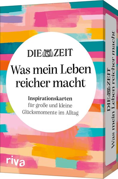 DIE ZEIT 'Was mein Leben reicher macht' - Inspirationskarten für große und kleine Glücksmomente im Alltag