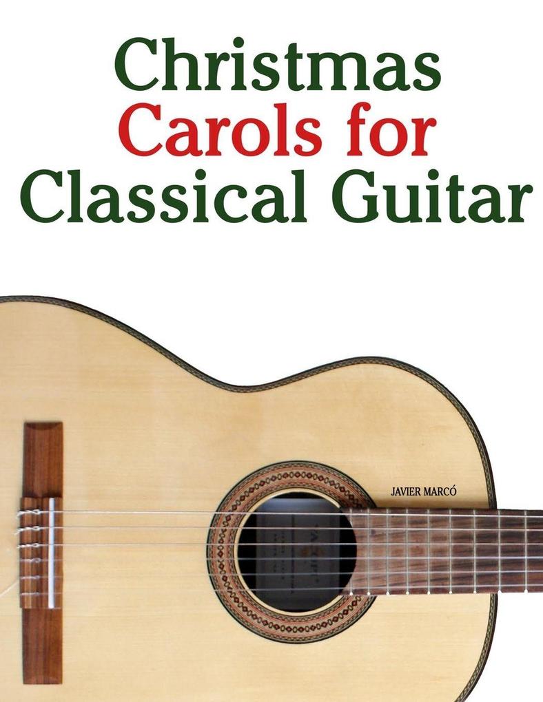 Christmas Carols for Classical Guitar