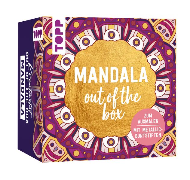 Kreativität out of the Box: Mandala ausmalen