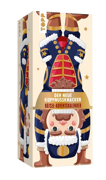 Der neue Kopfnussknacker - Rätsel-Adventskalender (blaue Edition - 2026)