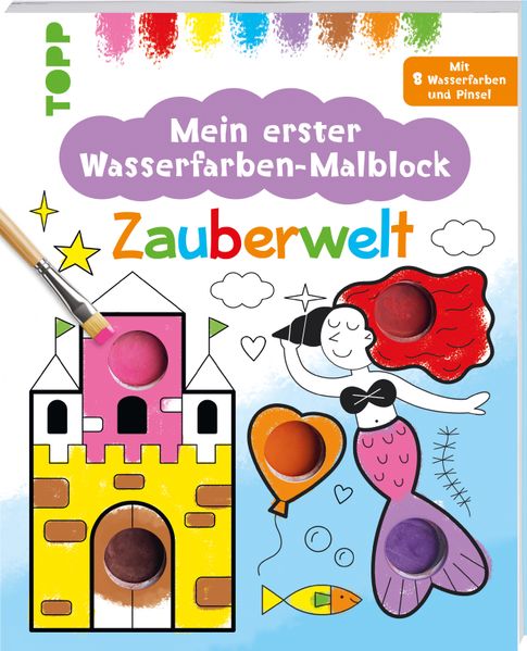 Alena Razumova ~ Mein erster Wasserfarben-Malblock - Zauberwelt 9783735891464 - Image 7