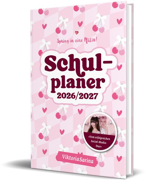 Spring in eine Pfütze! Schulplaner 2026/2027