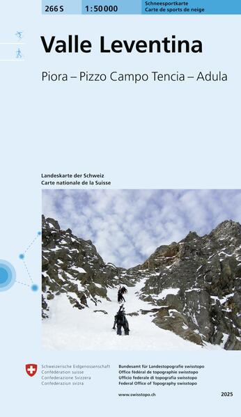 266S Valle Leventina Schneesportkarte