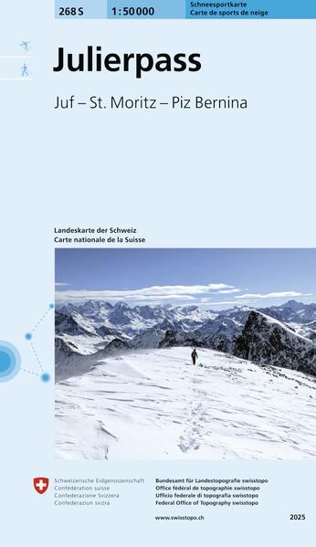 268S Julierpass Schneesportkarte