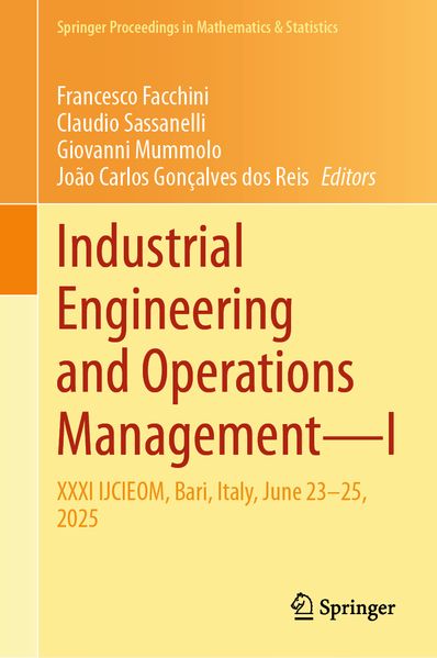 Industrial Engineering and Operations Management - I