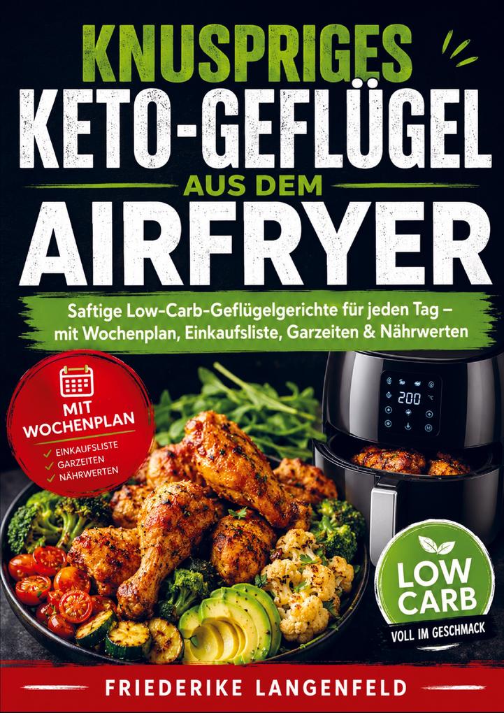Knuspriges Keto-Geflügel aus dem Airfryer