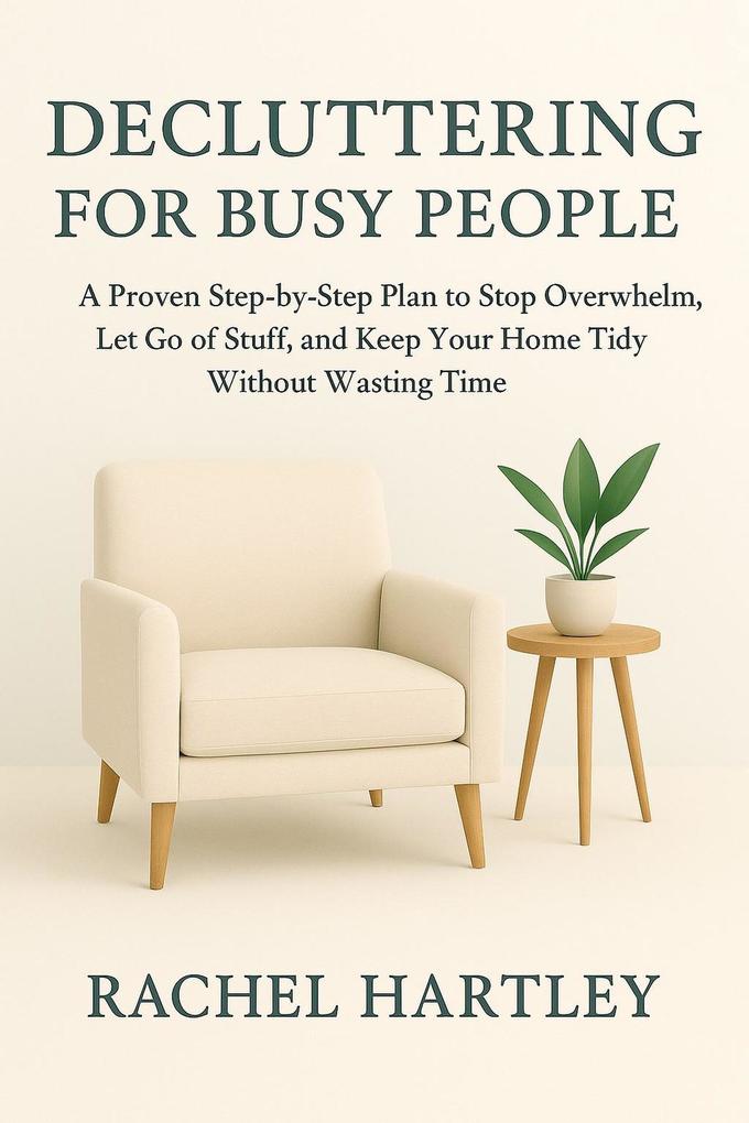Decluttering for Busy People: A Proven Step-by-Step Plan to Stop Overwhelm Let Go of Stuff and Keep Your Home Tidy Without Wasting Time