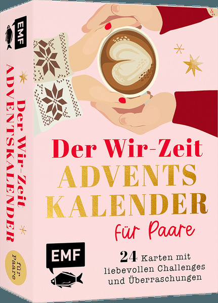 Adventskalender-Kartenset: 24 x Wir-Zeit für Paare