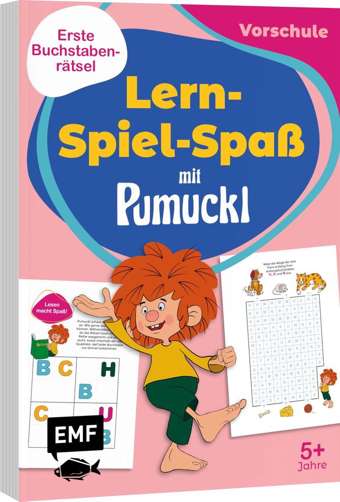 Lern-Spiel-Spaß mit Pumuckl - Mein Vorschulblock: Erste Buchstaben