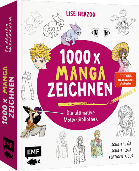 Die ultimative Motiv-Bibliothek - 1000 x Manga zeichnen