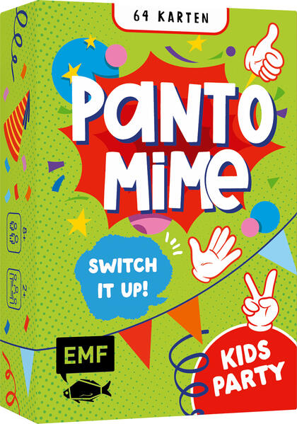 Kartenspiel: Pantomime - Switch it up! - Kids-Party