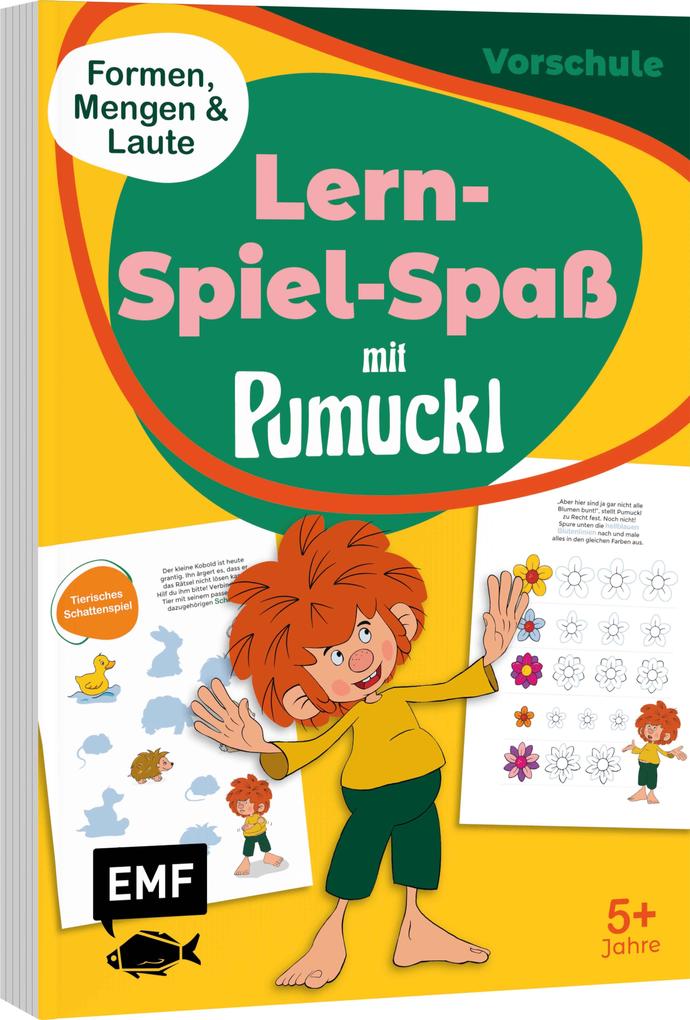 Lern-Spiel-Spaß mit Pumuckl - Mein Vorschulblock: Formen Mengen und Laute