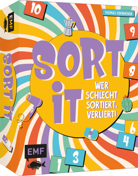 Kartenspiel: Sort it - Wer schlecht sortiert verliert!