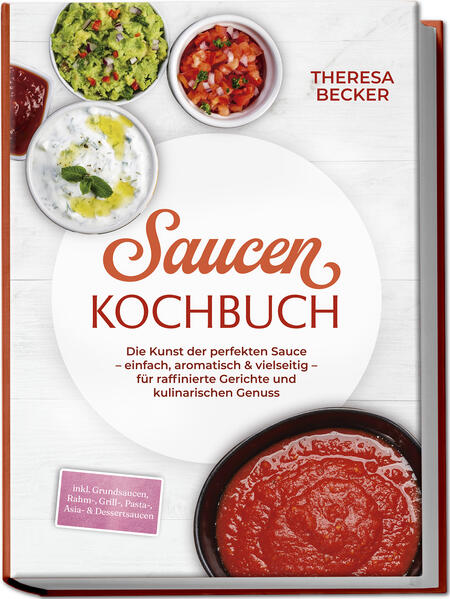Saucen Kochbuch: Die Kunst der perfekten Sauce - einfach aromatisch & vielseitig - inkl. Grundsaucen Rahm- Grill- Pasta- Asia- & Dessertsaucen - für raffinierte Gerichte und kulinarischen Genuss