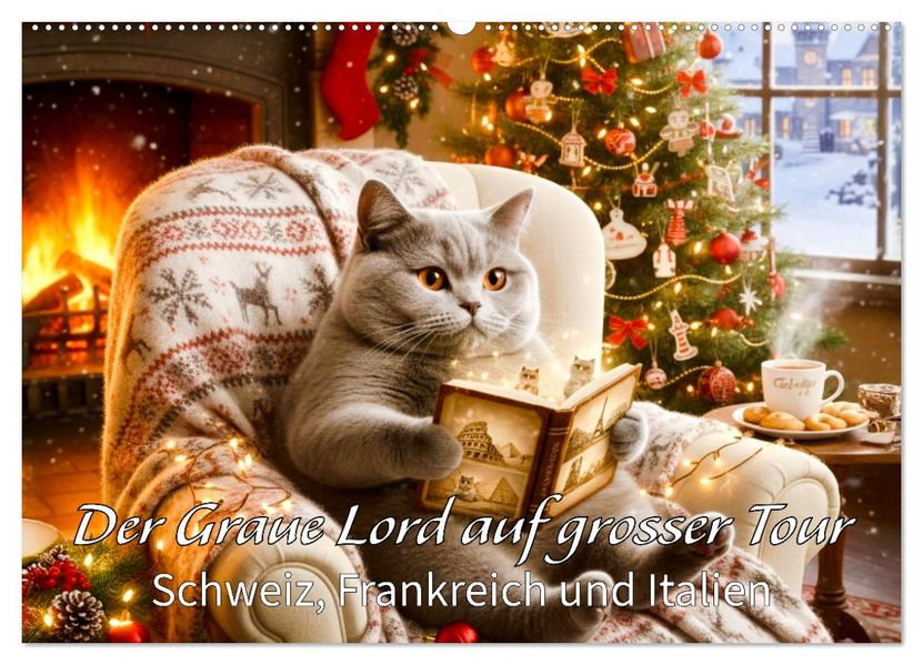 Der Graue Lord auf grosser Tour (Wandkalender 2026 DIN A2 quer) CALVENDO Monatskalender