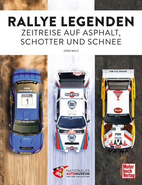 Rallye Legenden - Zeitreise auf Asphalt Schotter und Schnee