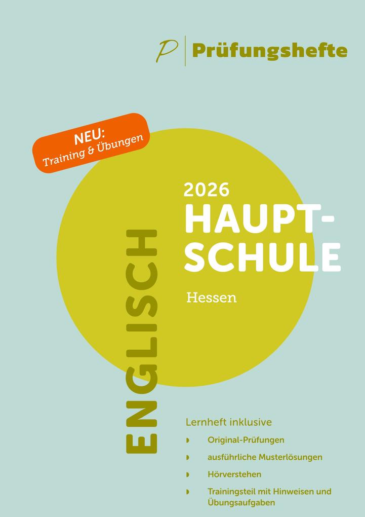 Prüfungsheft & Training - 2026 Englisch Hauptschule - Hessen - Original-Prüfungen und Lösungen