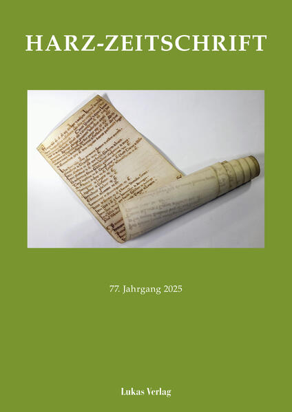 Harz-Zeitschrift für den Harz-Verein für Geschichte und Altertumskunde / Harz-Zeitschrift