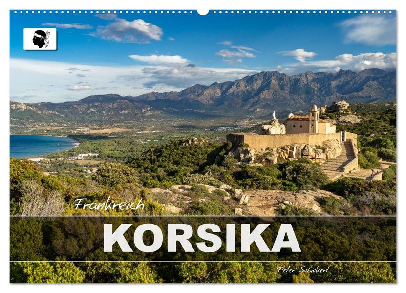 Frankreich - Korsika (Wandkalender 2026 DIN A2 quer) CALVENDO Monatskalender