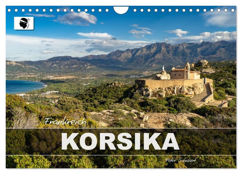 Frankreich - Korsika (Wandkalender 2026 DIN A4 quer) CALVENDO Monatskalender