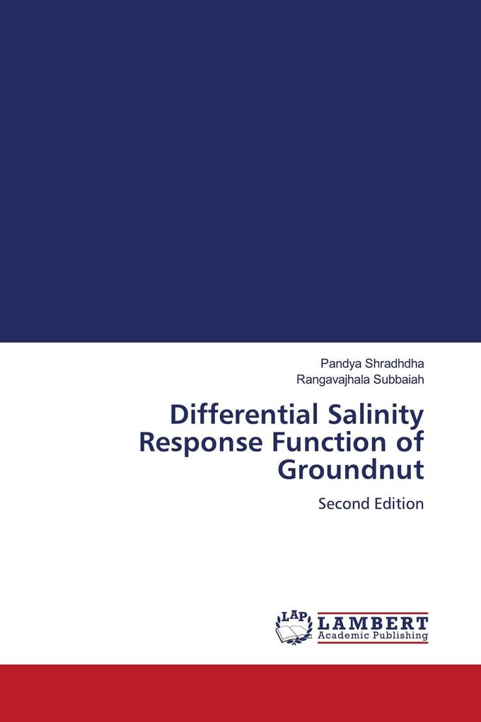 Differential Salinity Response Function of Groundnut