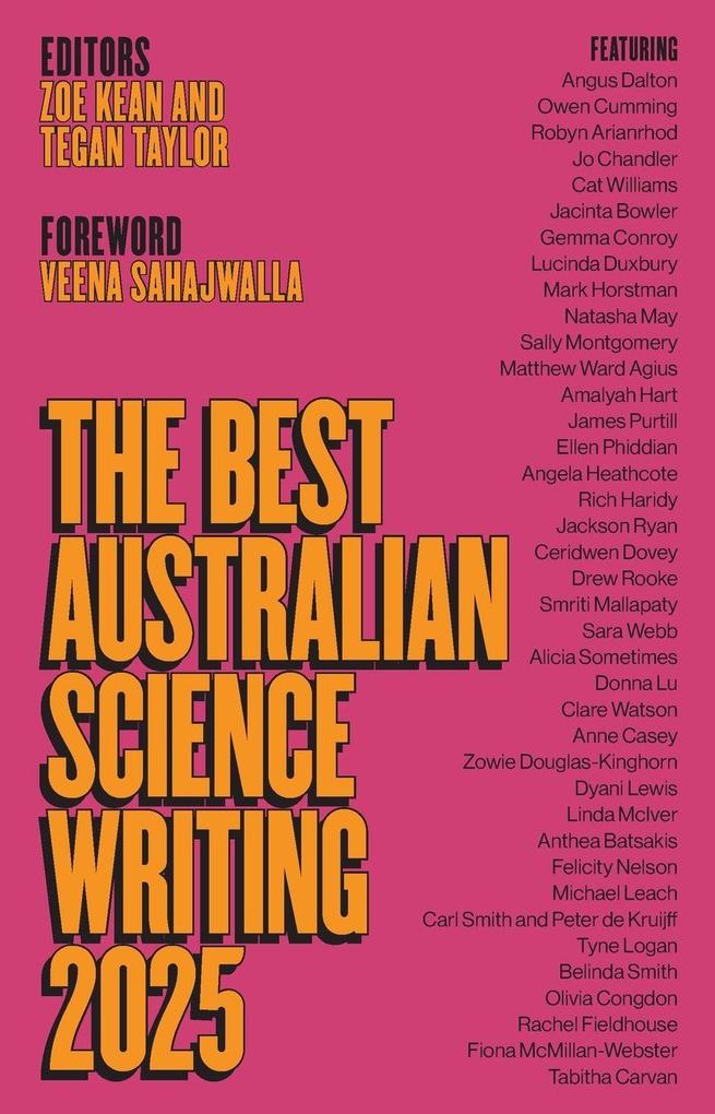 The Best Australian Science Writing 2025