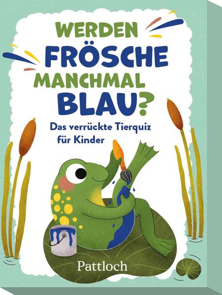 Werden Frösche manchmal blau?