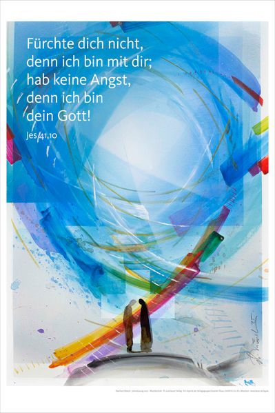 Jahreslosung Eberhard Münch 2027 Kunstdruck 40 x 60 cm