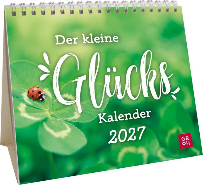 Mini-Kalender 2027: Der kleine Glückskalender