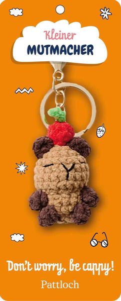 Kleiner Mutmacher Schlüsselanhänger Capybara