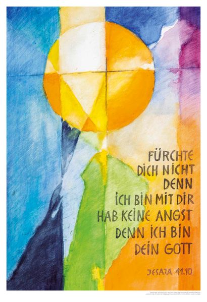Jahreslosung 2027 Andreas Felger Kunstdruck 63 x 92 cm