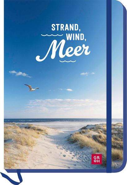 Notizbuch Strand Wind Meer