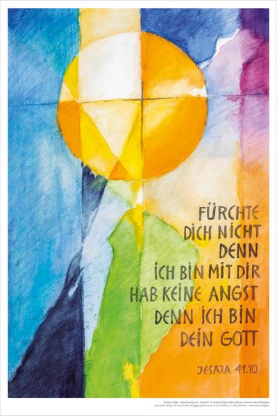 Jahreslosung 2027 Andreas Felger Kunstdruck 40 x 60 cm