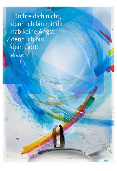 Jahreslosung Eberhard Münch 2027 Kunstdruck 63 x 92 cm