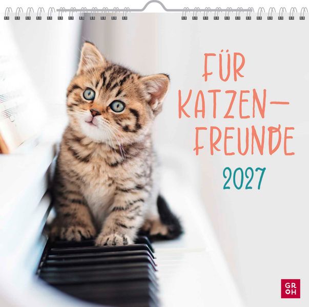 Wandkalender 2027: Für Katzenfreunde