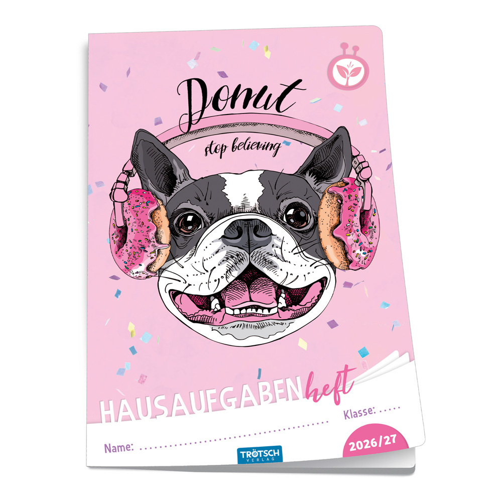 TRÖTSCH - Jahresbezogenes Hausaufgabenheft Grundschule Hund 26/27
