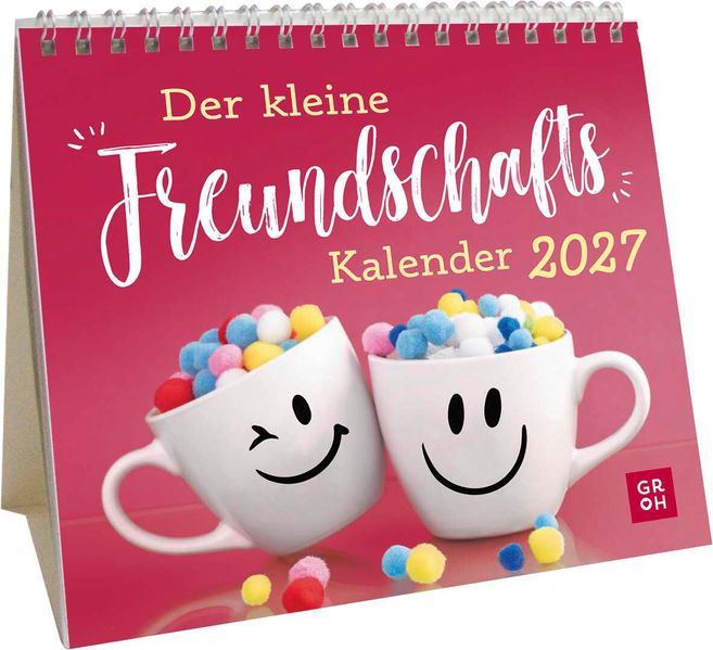 Mini-Kalender 2027: Der kleine Freundschaftskalender