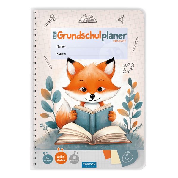 TRÖTSCH - Grundschulplaner Fuchs 26/27 | Trötsch Verlag GmbH & Co.KG | Kalender - Image 7